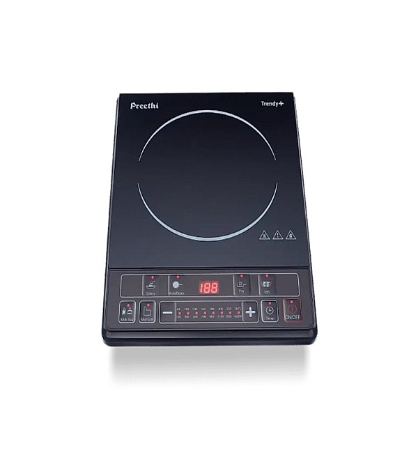 Preethi Trendy Plus 116 1600-Watt Induction Cooktop (Black)